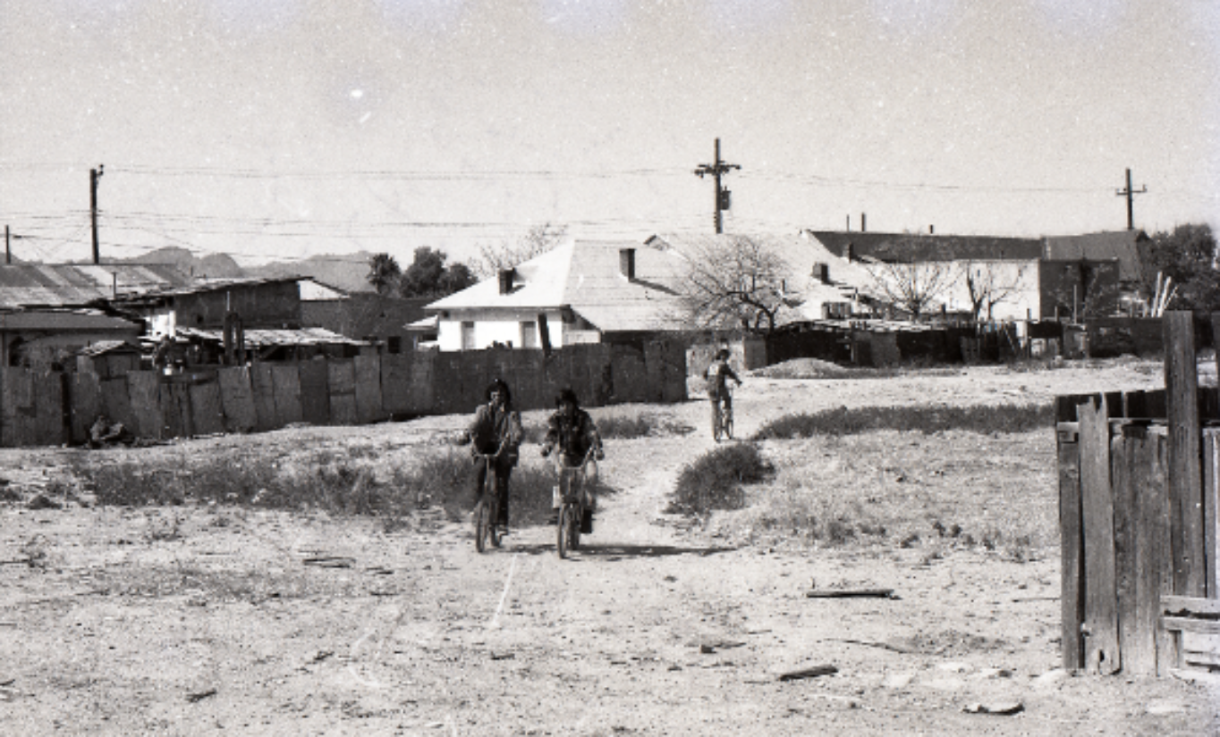 A picture containing outdoor, ground, farm, old

Description automatically generated
